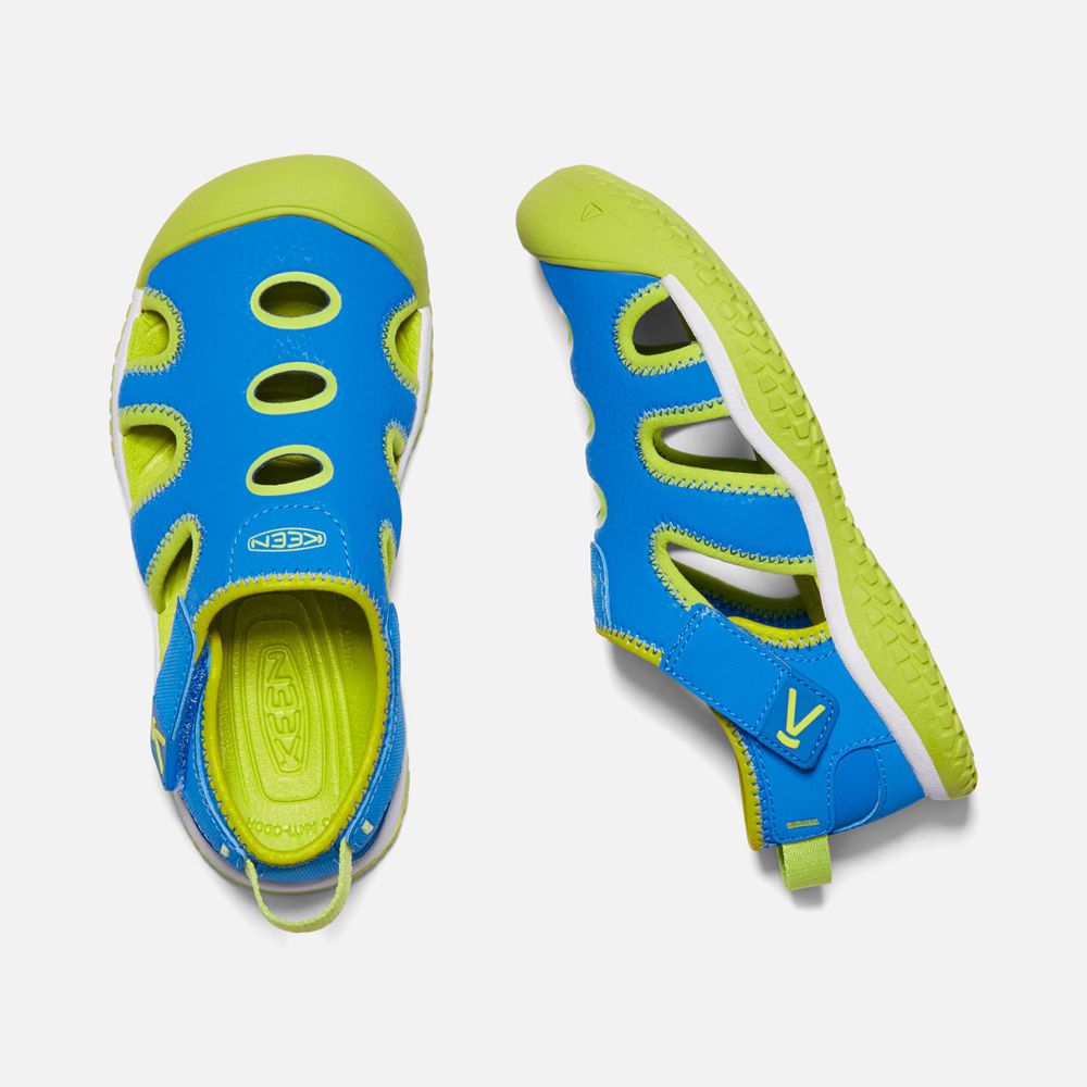 Sandalias Keen Mexico Azules/Verdes - Niños Stingray - KR2149673